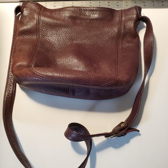 Vintage St Johns Bay Leather Bag - Picture 1 of 2